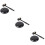 3Sets Holzgerichtshammer Schwarz Mit Ideal Für Auktion 9