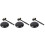 3Sets Holzgerichtshammer Schwarz Mit Ideal Für Auktion 5