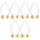 6Stk Gesicht Trainer Metall Dimple Maker Golden Komfortabel 5