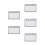 5Stk Schmuckdesign Filzmatte Silber Mit Maßgenauem Bead Board 7