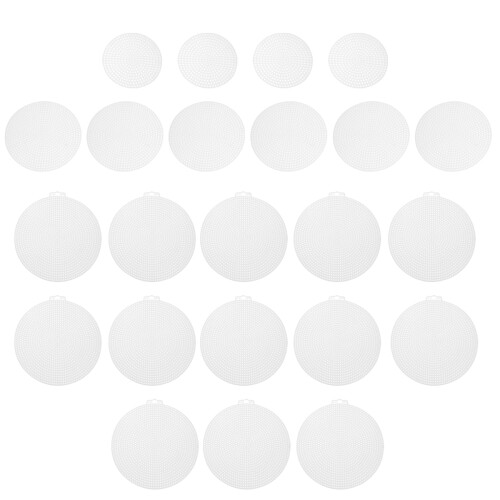 60Pièces Tissu Filet Multi-Usage Pour DIY En Plastique Durable
