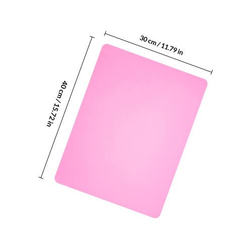 2Pièces Tapis Silicone Durable Protection Table DIY 1