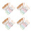 280Pièces Anneaux Métal Multi Usage Couleurs Vives 4
