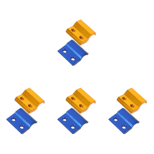 8Pièces Support Câble Aluminium 2