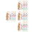 280Pièces Anneaux Métal Multi Usage Couleurs Vives 8