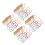 280Pièces Anneaux Métal Multi Usage Couleurs Vives 6