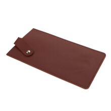 2Pièces Protection Couteau Cuisine PU Cuir Marron Manche Multifonction