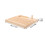 Porte-Fil En Bois Pour Couture Avec Base Stable Surface Lisse 2