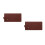 2Pièces Protection Couteau Cuisine PU Cuir Marron Manche Multifonction 5