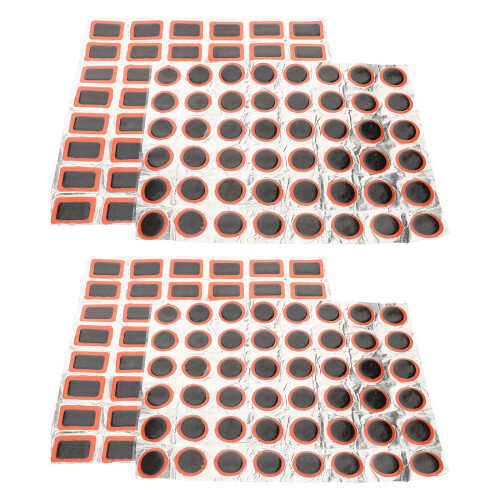 16Pièces Réparation Pneu Caoutchouc Patchs Auto-Adhésifs