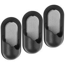 3Pièces Taille-Crayon Plastique Aluminium Pour Dessin