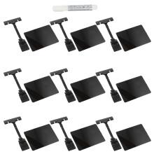 supports étiquettes effaçables 9 pièces pinces double tête