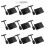 supports étiquettes effaçables 9 pièces pinces double tête 1
