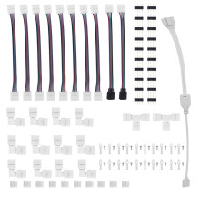 connecteur 4 broches pour bande 5050, sans soudure