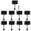 supports étiquettes effaçables 9 pièces pinces double tête 5