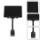 supports étiquettes effaçables 9 pièces pinces double tête 6