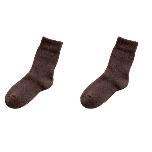 2Pièces Épaisses Thermiques Café Hiver 1