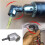 2PCS Right Angle Drill,105 Degree Multifunction Right Angle Driver with 1/4inch Hex Bit Socket Screwdriver Holder Adapter 8