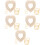 5Ensembles Accessoires Macramé En Bois Khaki Pour Trimming 8