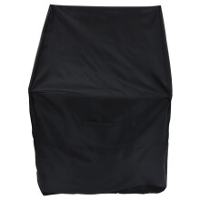 Housses imperméables pour chaises de patio Guangmc - Housse robuste pour salon et salle à manger d'extérieur (noire)