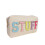 Waterdichte make-uptas van nylon (beige) 1