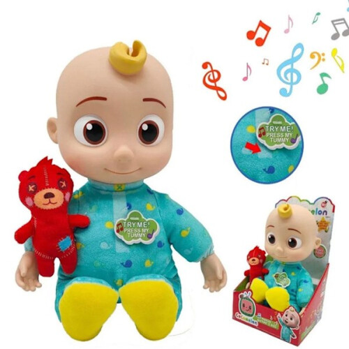 Μουσικές Κούκλες Bebe Bedtime Μουσικές Κούκλες από Μαλακό Βινύλιο Cocomelon Baby Jj Μουσική 2