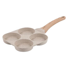 YOBOLK Clearance Kitchen Organizers & Storage, Maifan Stone Non-stick Pan, Compatible with Induction Cooker, Thickened Deep Flat Pan for Omelette,