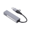 Κάρτα δικτύου αλουμινίου Gigabit1000Mbps3Port3.0HUB2in1Cable USB-C σε RJ45Κάρτα δικτύου χωρίς 2