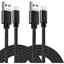 (2 st) Laddare kompatibel med Samsung Galaxy S25! S24/S10/S20/S21/S22/S23 - 2M laddningskabel 2 meter
