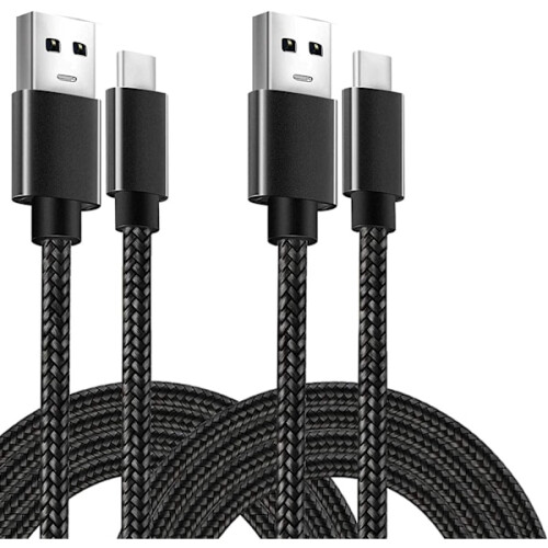 (2 τεμάχια) Φορτιστής συμβατός με Samsung Galaxy S25! S24/S10/S20/S21/S22/S23 - Καλώδιο φόρτισης 2