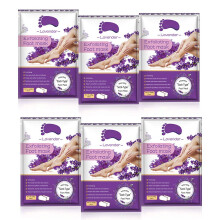 Foot Peel Mask 6 Pack with Lavender Scent for Callus Removal and Gentle Foot Exfoliation