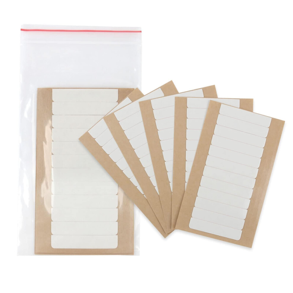 Tape in Hair Extension Replacement Tape 60 Tabs Precut Adhesive Tabs for Quick Touchups 5pcs Pack