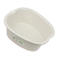 Foot Soak Basin with Deep Ankle Coverage, Sturdy NonSlip Base and Easy Carry Handles for Pedicure