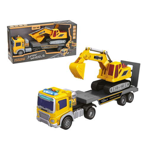 Junior-Räderanhänger Mit Bagger