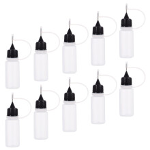 20 Pièces 10 Ml Flacon Applicateur Pour Colle Et