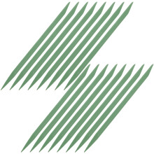 100Pièces Stylos Bamboo Vert Pour Peinture Art Du Grattage