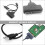 2Pièces Adaptateur USB À Câble Dur Portable Noir Cuivre 10