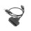2Pièces Adaptateur USB À Câble Dur Portable Noir Cuivre 9