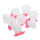 40Pièces Porte-Oeufs Rose En PP Pour Bébé Support Rigide Adorable 3