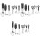 3Ensembles Mini Outils Maison Décoratifs En Fer Noir Accessoires 4