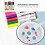 12Pièces Marqueurs Plastique Couleurs Vives Pour Usage Tableau 7