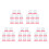 40Pièces Porte-Oeufs Rose En PP Pour Bébé Support Rigide Adorable 4