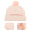 4Pièces Bonnets Enfants Coton Rose Stretch Pour Bébé 9