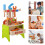 1Ensemble Jouet Bois Enfant Assemblage Outils Table Didactique Colorée 7