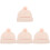 4Pièces Bonnets Enfants Coton Rose Stretch Pour Bébé 2