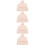 4Pièces Bonnets Enfants Coton Rose Stretch Pour Bébé 8