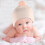 4Pièces Bonnets Enfants Coton Rose Stretch Pour Bébé 10