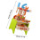 1Ensemble Jouet Bois Enfant Assemblage Outils Table Didactique Colorée 2