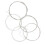 5Pièces Cordes Oud Arabes Nylon Corde Argentée Pour 9