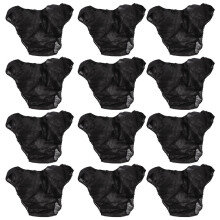 12 Pièces Culottes Triangle En Tissu Non Pour Sauna